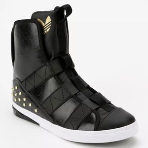 2013 Adidas Chic High studded sneakers